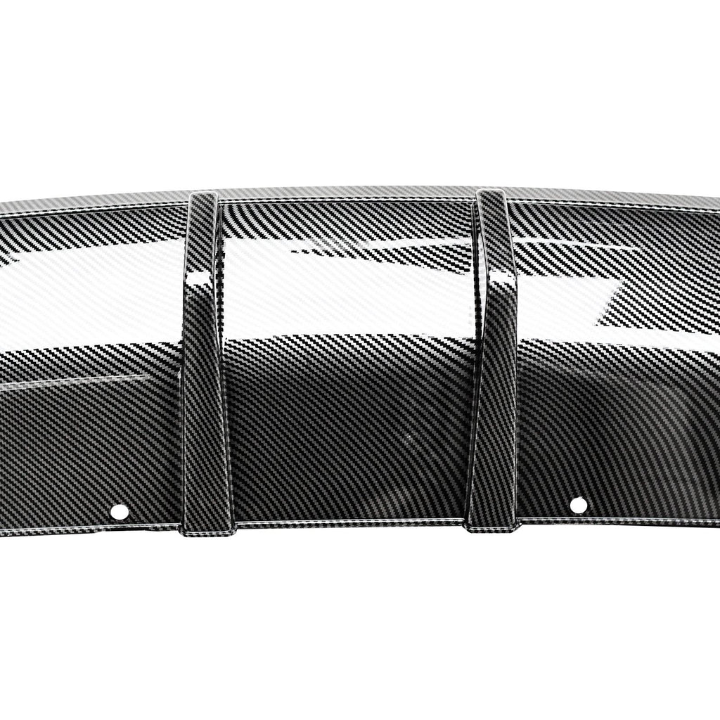 NINTE For 2015 - 2021 Chrysler 300 Dual Rectangle Exhaust Opening Rear Diffuser Rear Bumper Lip - NINTE
