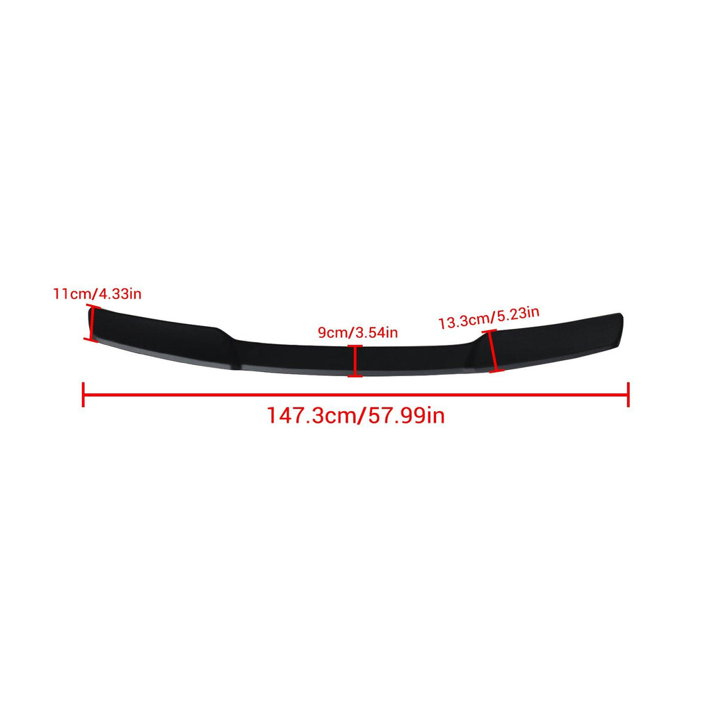 NINTE For 2005 - 2013 Chevrolet Corvette C6 Rear Spoiler ABS Trunk Wing Spoiler - NINTE