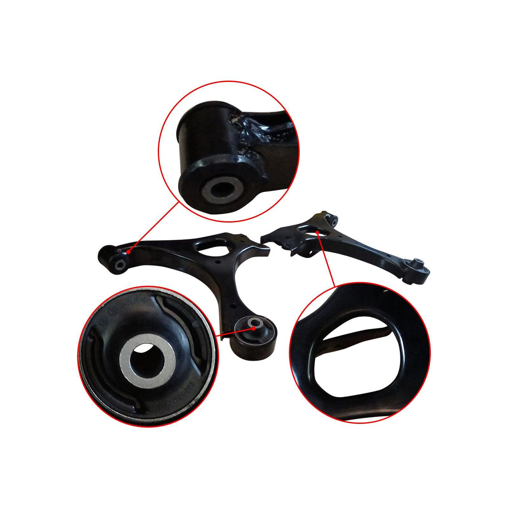 NINTE For 2006 - 2011 Honda Civic Front Lower Control Arms Ball Joint Sway Bars Tie Rods - NINTE