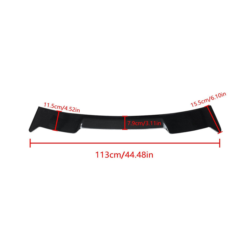 NINTE For 2022 - 2025 Honda Civic Hatchback Roof Spoiler ABS Rear Window Spoiler - NINTE