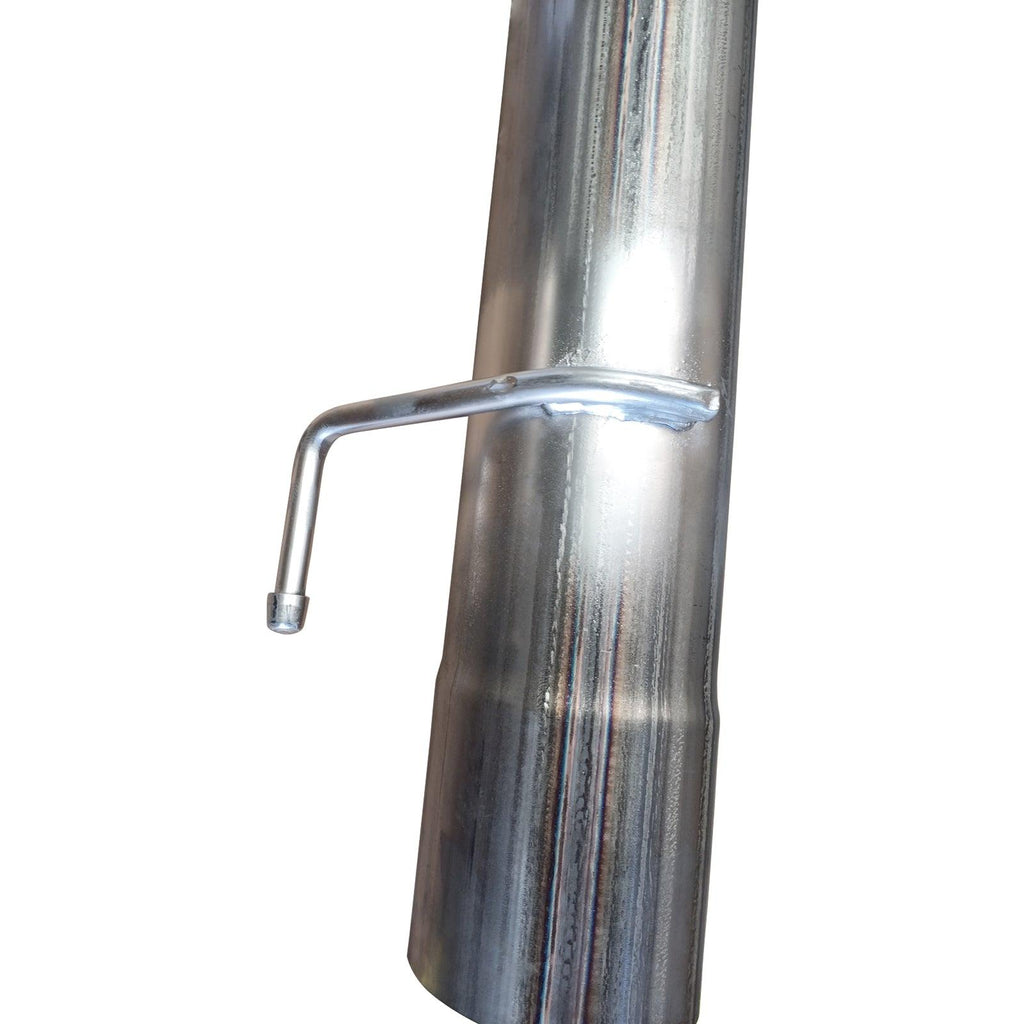 NINTE 4"/5" 2011 - 2023 Ford 6.7 Powerstroke DPF Delete Race Pipe w/Muffler Exhaust - NINTE