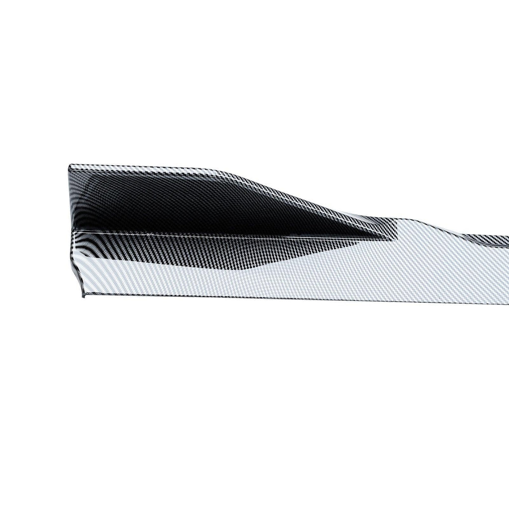 NINTE For 2021 - 2023 BMW 4 Series G22 G23 G26 3D Racing Style Side Skirts Extension Panel Splitter ABS Painted - NINTE