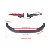 Cargar imagen en el visor de la galerĆa, NINTE Front Lip For 2017 - 2020 BMW 5 Series G30 G38 M Sport MP Style Lower Splitter - NINTE