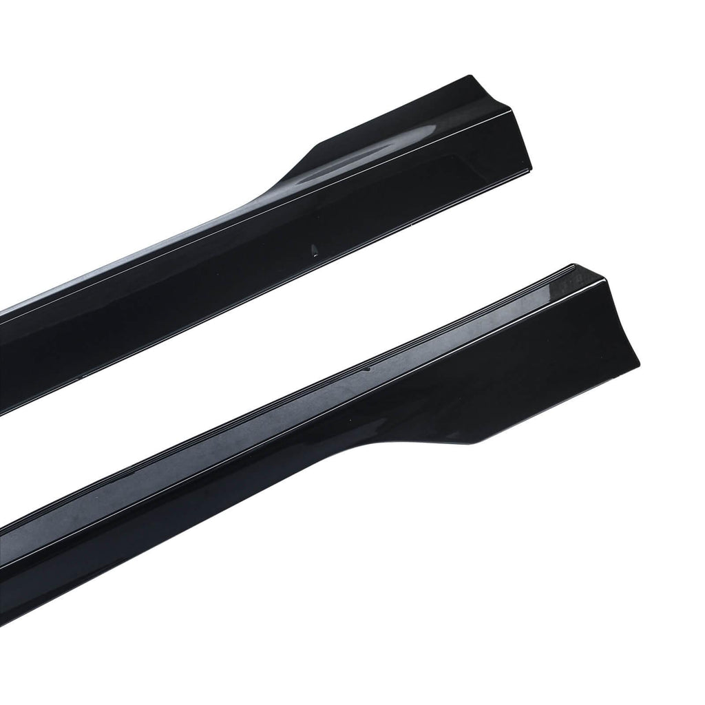 NINTE For 2022 - 2025 Honda Civic 11th Gen Side Skirts ABS Side Rocker Panel Extension Lips - NINTE