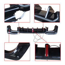 Cargar imagen en el visor de la galería, NINTE For 2018 - 2021 BMW X3 G01 M40i Rear Bumper Diffuser Lip Spoiler Gloss Black - NINTE
