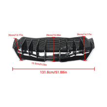 Laden Sie das Bild in den Galerie-Viewer, NINTE Rear Diffuser For 2020 - 2025 Chevy Corvette C8 ABS Add - on Gloss Black Lower Bumper Exterior Accessories - NINTE