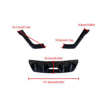 Laden Sie das Bild in den Galerie-Viewer, NINTE Rear Diffuser Fit For 2015 - 2017 Ford Mustang HN Style Rear Bumper Diffuser ABS Rear Bumper Diffuser Rear Bumper - NINTE