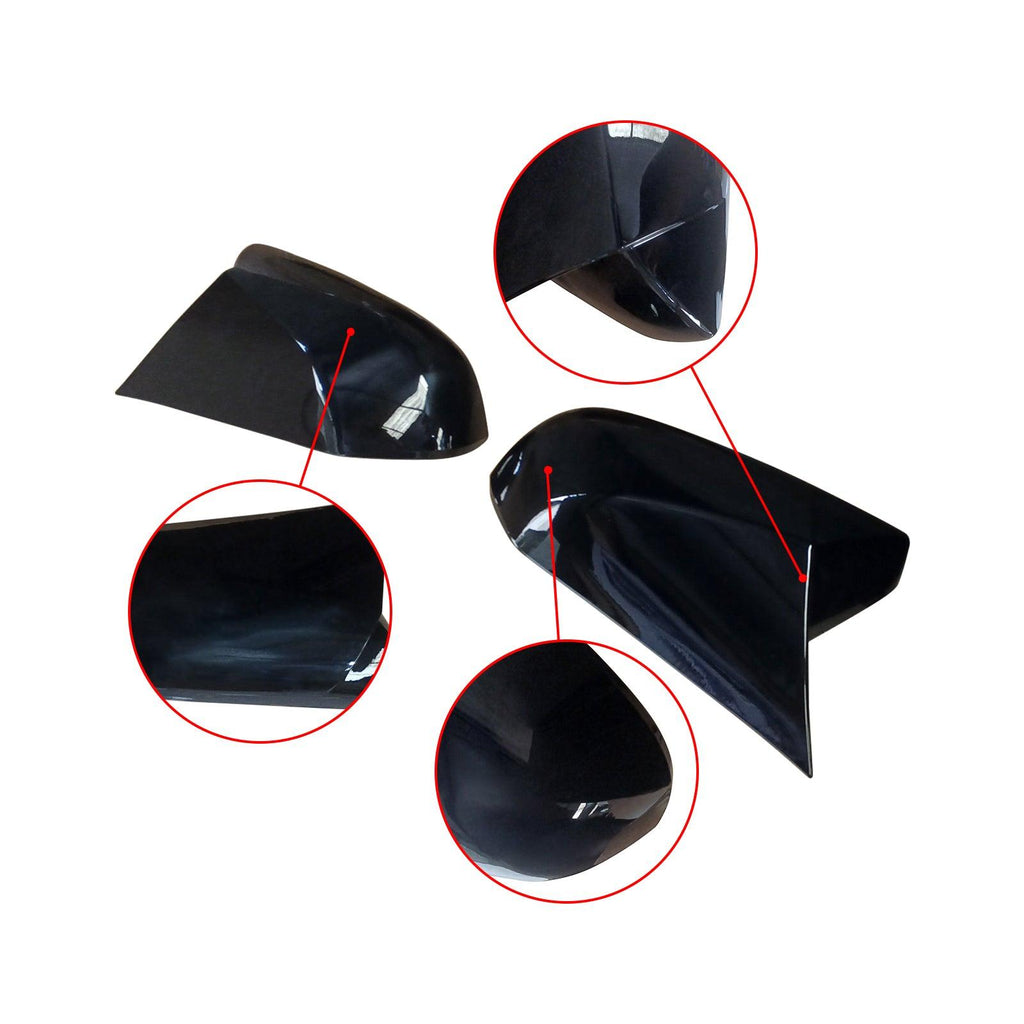 NINTE For 2018 - 2025 TOYOTA Camry Avalon M Style Mirror Covers Gloss Black - NINTE