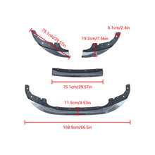 Cargar imagen en el visor de la galería, NINTE For 2021 - 2024 BMW 4 Series 430i G22 G23 M Sport Front Bumper Lip Coupe 2DR M Performance Style Splitter - NINTE