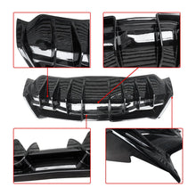 Laden Sie das Bild in den Galerie-Viewer, NINTE Rear Diffuser For 2020 - 2025 Chevy Corvette C8 ABS Add - on Gloss Black Lower Bumper Exterior Accessories - NINTE