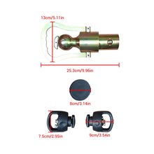 Laden Sie das Bild in den Galerie-Viewer, NINTE Gooseneck Ball & Safety Chain Kit For 2013 - 2024 Ram 2500/3500 - NINTE