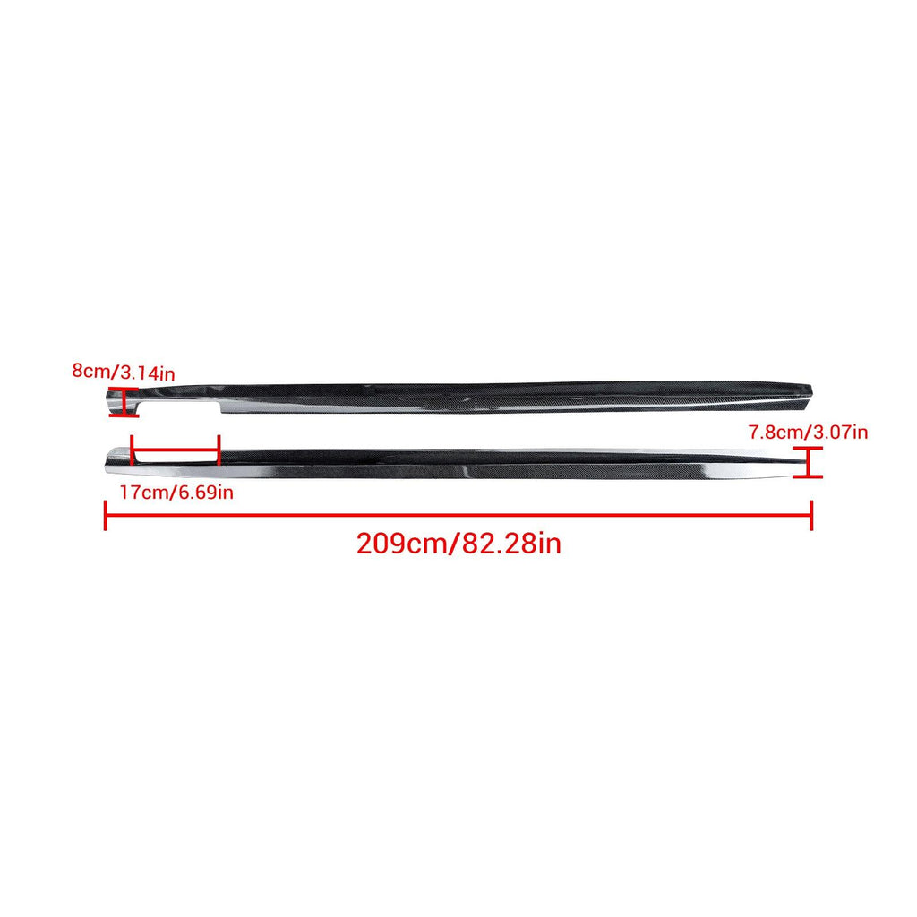 NINTE For 2019 - 2024 BMW 3 Series G20 G28 M Sport Side Skirts Extension - NINTE