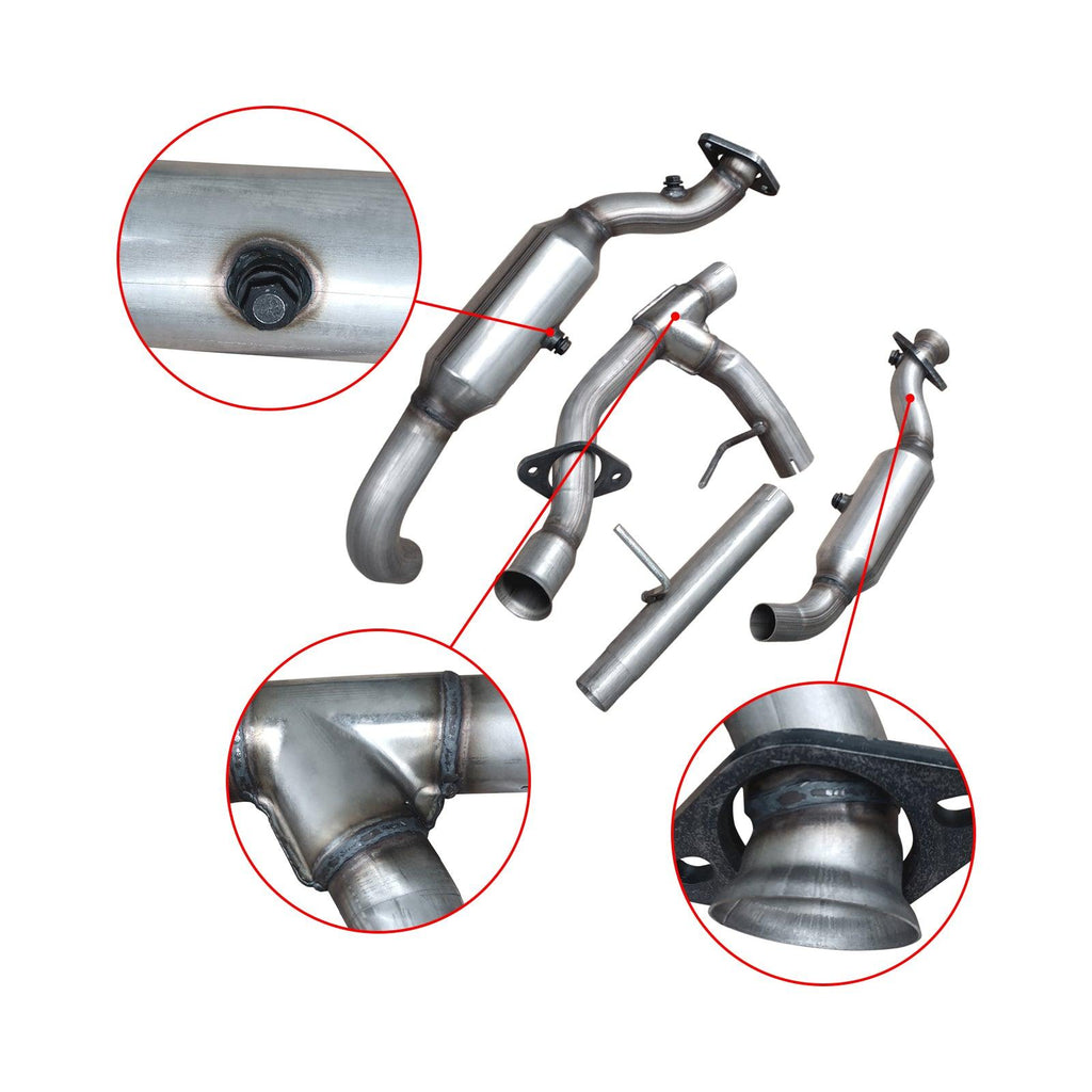 NINTE For Ford F - 150 2011 2012 - 2014 V6 3.5L (EPA Compliant)(Catalyst+ Grade) Catalytic Converter Exhaust - NINTE
