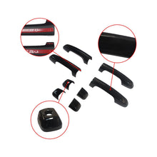 Cargar imagen en el visor de la galería, NINTE For 2010 - 2024 Toyota 4 Runner Door Handle Cover Gloss Black without Passenger Key Hole - NINTE