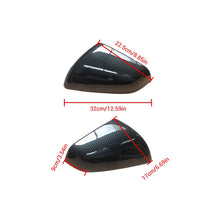 Load image into Gallery viewer, NINTE Mirror Covers for 2016 - 2022 Tesla Model X Mirror Overlays Carbon Fiber Style ABS Painted (NOT the Replacement) - NINTE