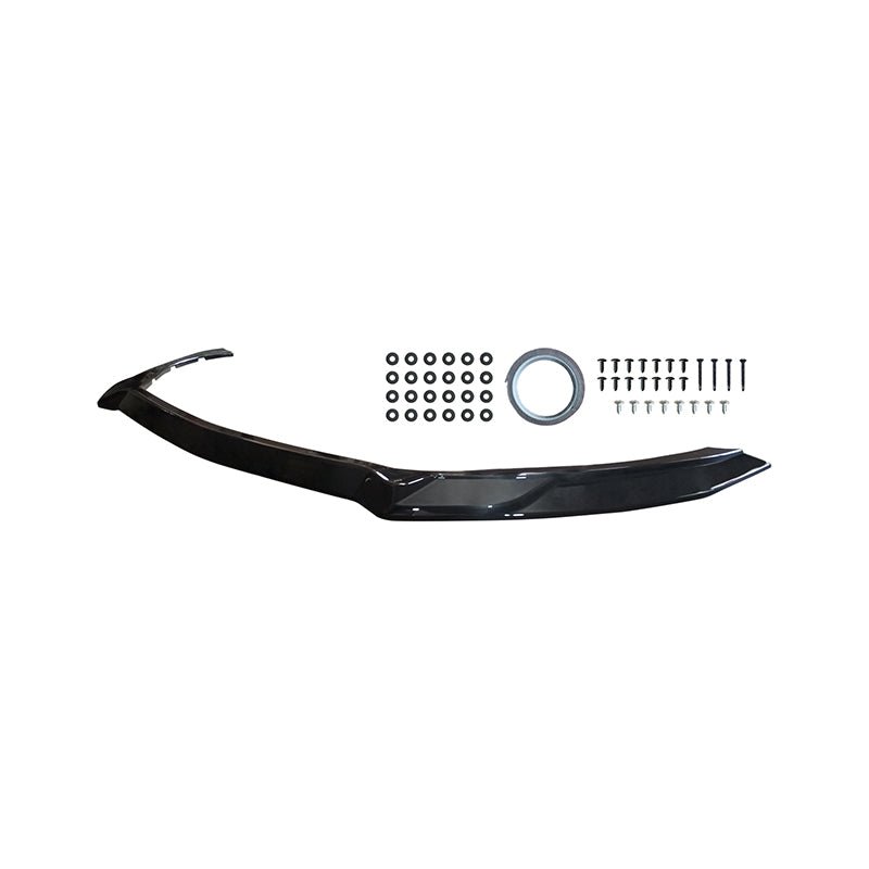 NINTE For 2015 - 2017 Ford Mustang Front Lip Front Bumper Splitters ABS Gloss Black - NINTE