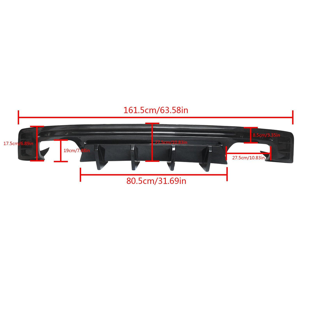 NINTE One - Piece Rear Bumper Lip Spoiler Fit for 2016 - 2023 Chevy Camaro Rear Diffuser Kits Car Accessories - NINTE