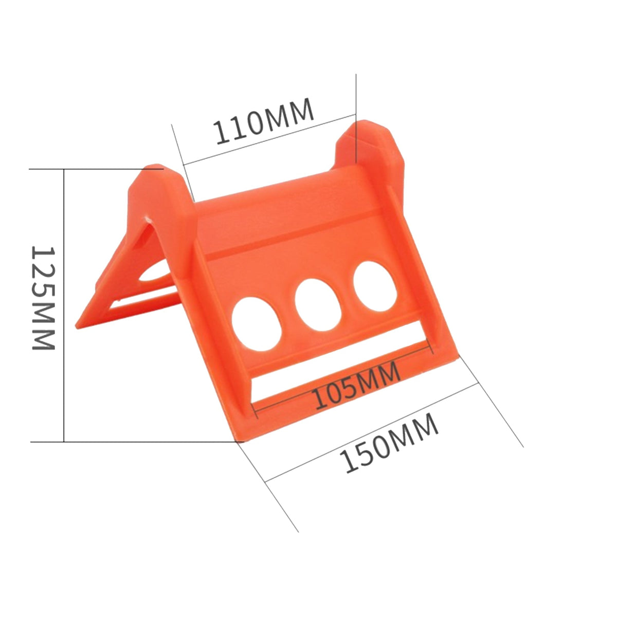 thumbnail image 2 of CRATEHILL 20 Pack Ratchet Strap Plastic Orange Corner... 2 of 12