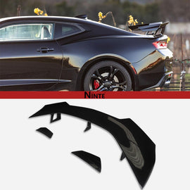 NINTE For 2016 - 2024 Chevy Camaro Rear Spoiler ZL1 1LE Style High Wing Spoiler Trunk Wing - NINTE