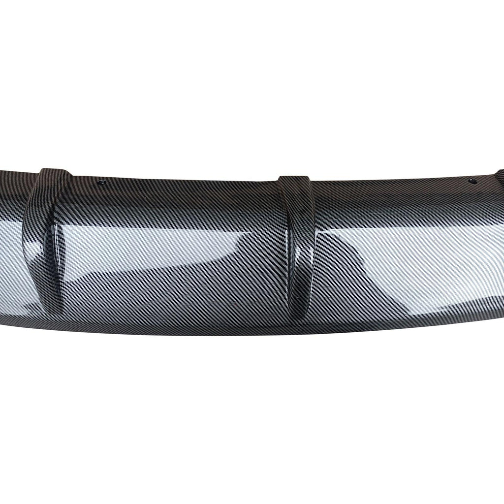 NINTE For 2020 - 2024 BMW G06 X6 M Sport Rear Diffuser Lip Gloss Black/Carbon Fiber Look - NINTE