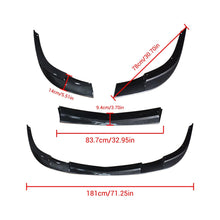 Laden Sie das Bild in den Galerie-Viewer, NINTE For 2005 - 2013 Corvette C6 Z06 ZR1 Front Bumper Lip Front Lip Splitter Chin - NINTE