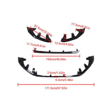 Load image into Gallery viewer, NINTE For 2022 - 2025 BMW G42 Coupe 220i 230i M240i Front Lip MP style Gloss black - NINTE