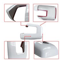 Load image into Gallery viewer, NINTE Mirror Covers For 2021 - 2025 Ford F - 150 without Turn Signal Hole WHITE/Red - NINTE