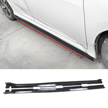 Cargar imagen en el visor de la galerĆa, NINTE For 2016 - 2021 Honda Civic Sedan Hatchback Rocker Panel Extension Side Skirts - NINTE