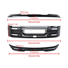 Cargar imagen en el visor de la galería, NINTE For 2022 - 2025 GMC Sierra 1500 AT4 SLT Grille Cover ABS Mesh Style with Camera Hole Non - replacement - NINTE
