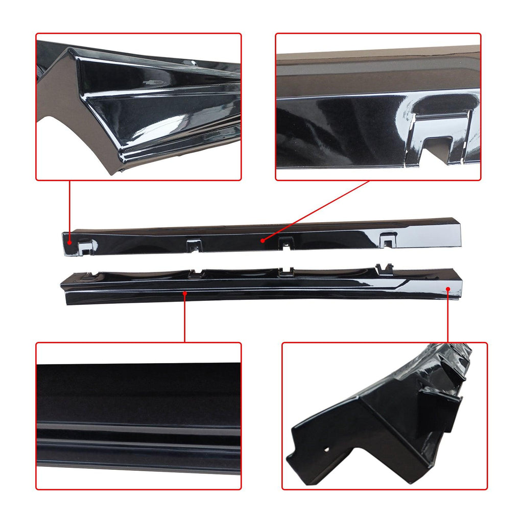 NINTE For 2023 - 2025 Honda Accord (11th Gen Accord) Side Skirt Rocker Panel Covers Add - on - NINTE