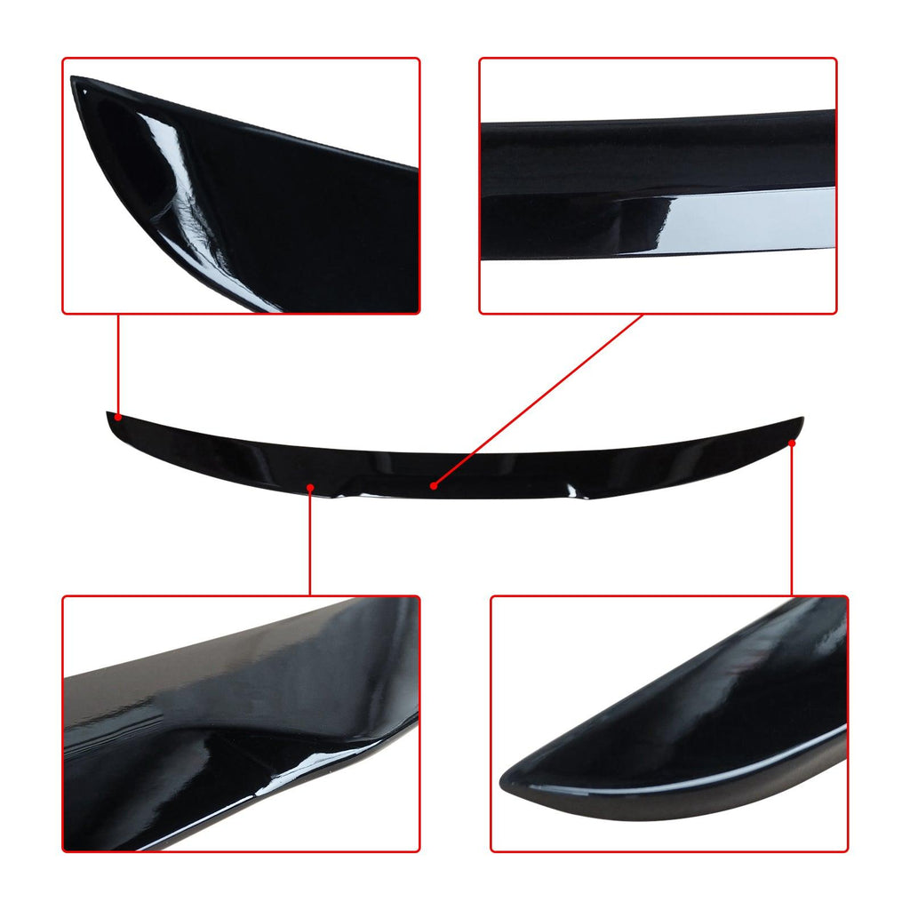 NINTE for 2018 - 2024 BMW 8 - Series G16 Gran Coupe Rear Spoiler F93 M8 Wickbill Gloss Black - NINTE