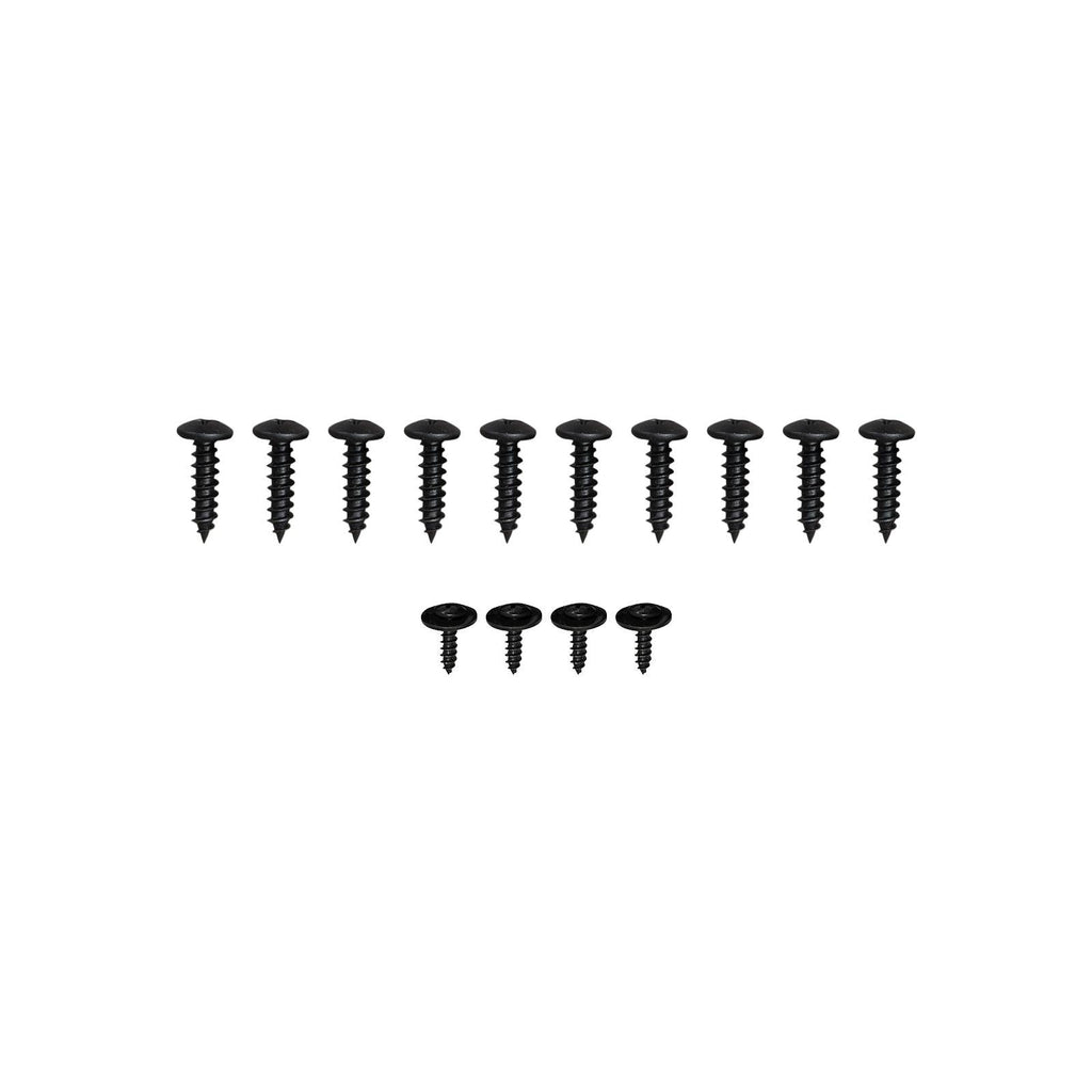 NINTE For 2017 - 2018 Ford Fusion Front Lip Front Bumper Lip 3PCS Body Kit Spoiler Splitter - NINTE