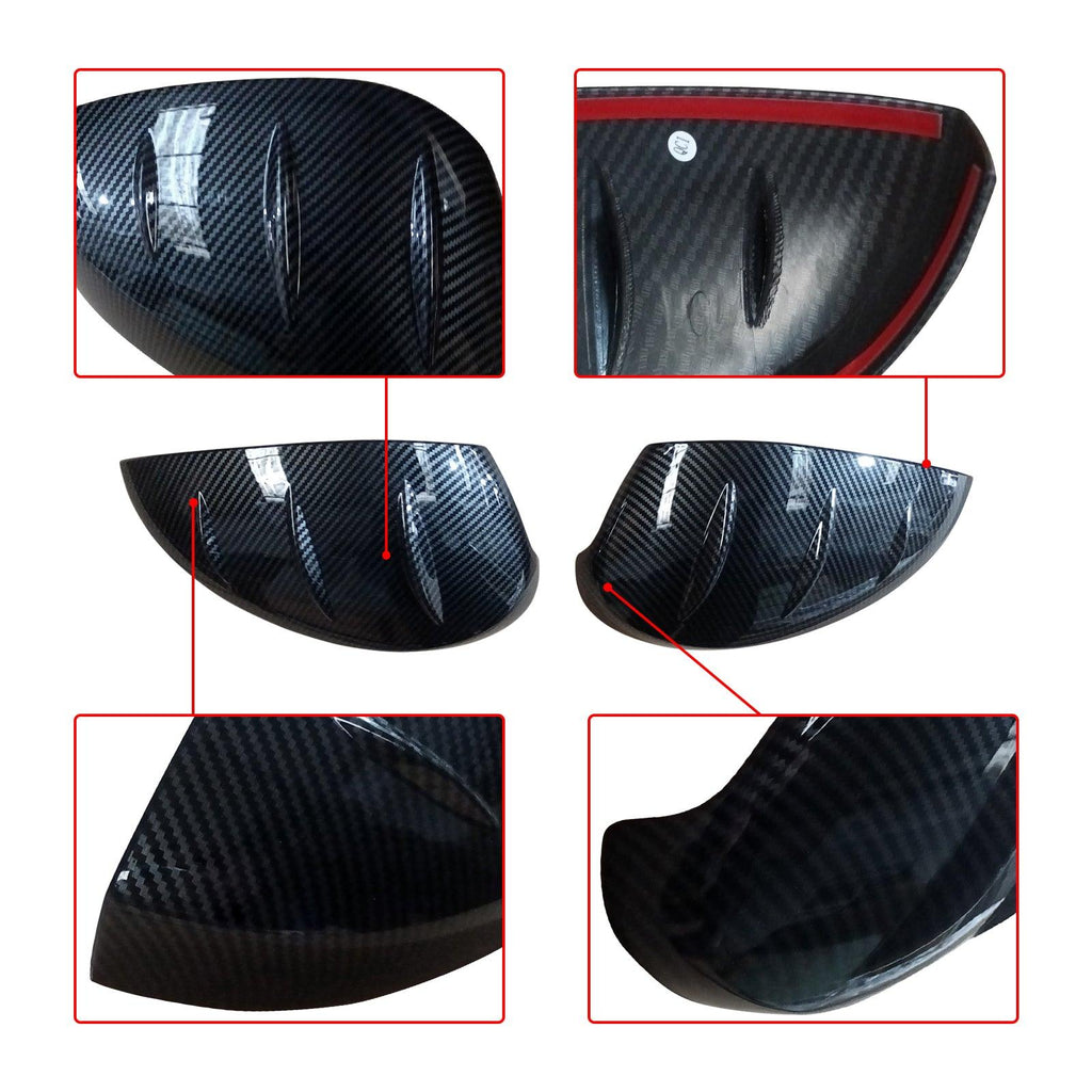 NINTE For 2022 - 2025 Honda Civic Sedan ABS Painted Rear View Mirror Covers Mirror Cap Overlay - NINTE