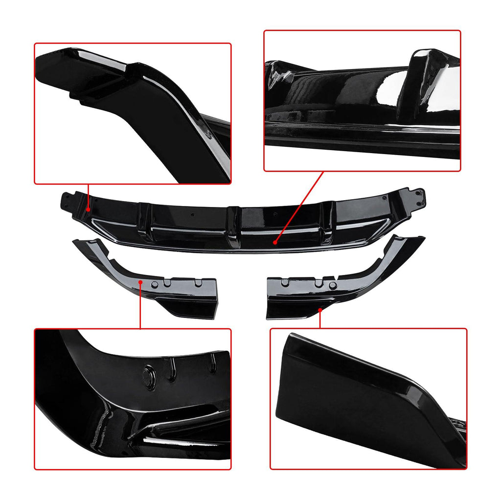 NINTE For 2019 - 2025 BMW G05 X5 Rear Diffuser M Sport ABS Painted Rear Bumper Lip - NINTE