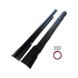 NINTE ZL1 Style Side Skirts For 2016-2024 Chevy Chevrolet Camaro Frame Door Rocker Panels Lip