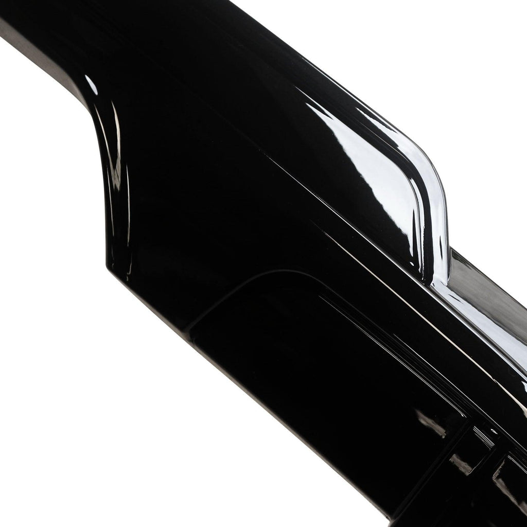 NINTE For 2011 - 2016 BMW 5 Series F10 M Performance 520i 528i Single Outlet Exhaust Rear Diffuser Rear Lip MP Style ABS Painted - NINTE
