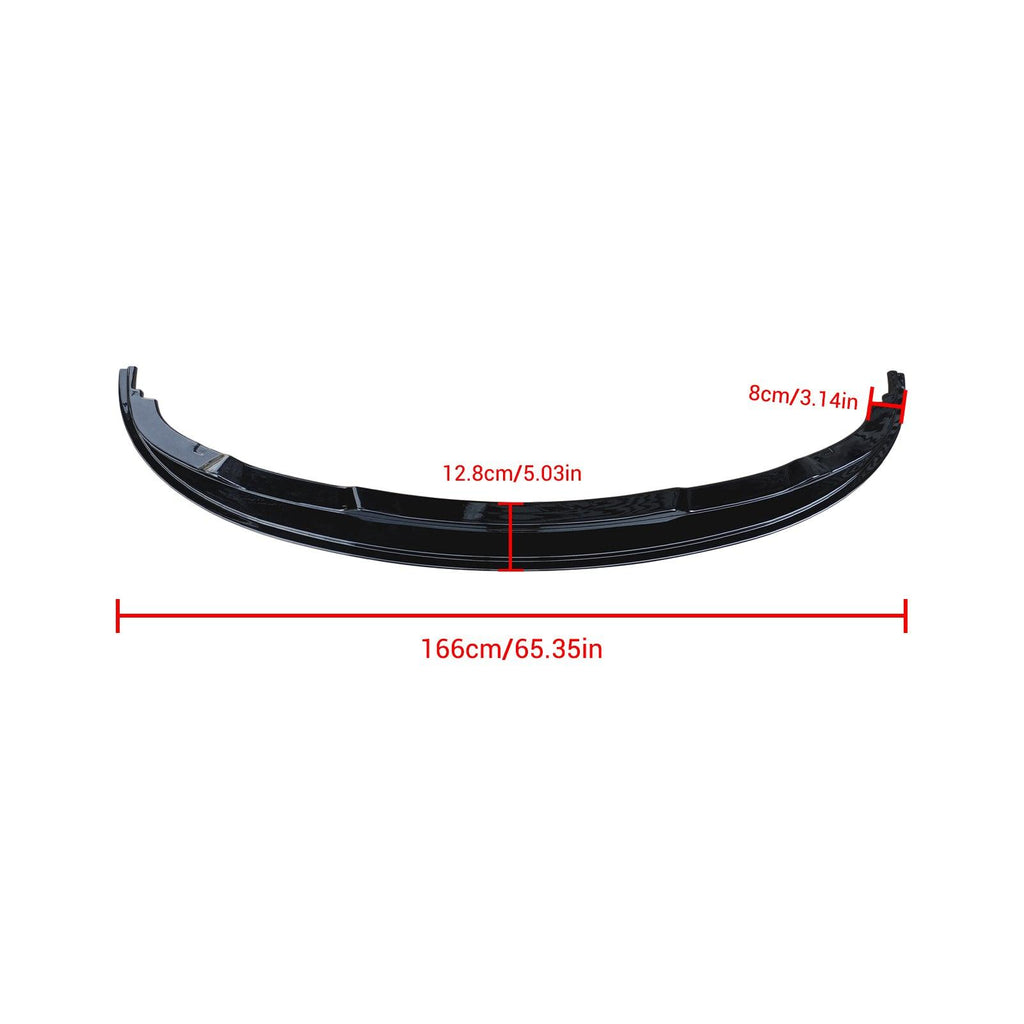 NINTE For 2009 - 2012 BMW 3 Series E90 E91 328i 335i Facelift Front Lip ABS Painted - NINTE