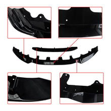 Charger l'image dans la galerie, NINTE for 2014 - 2018 BMW F15 X5 M Sport GT - Style Front Lip Front Bumper Lip ABS Front Splitter Air Dam Spoiler Protector - NINTE