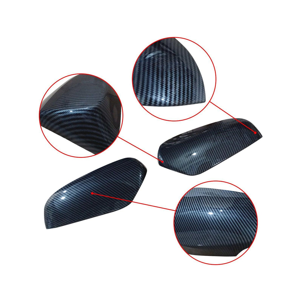NINTE For 2016 - 2019 Toyota C - HR Rear View Side Mirror Covers Cap Exterior Trim Outside Rearview Decoration Cap Protector - NINTE