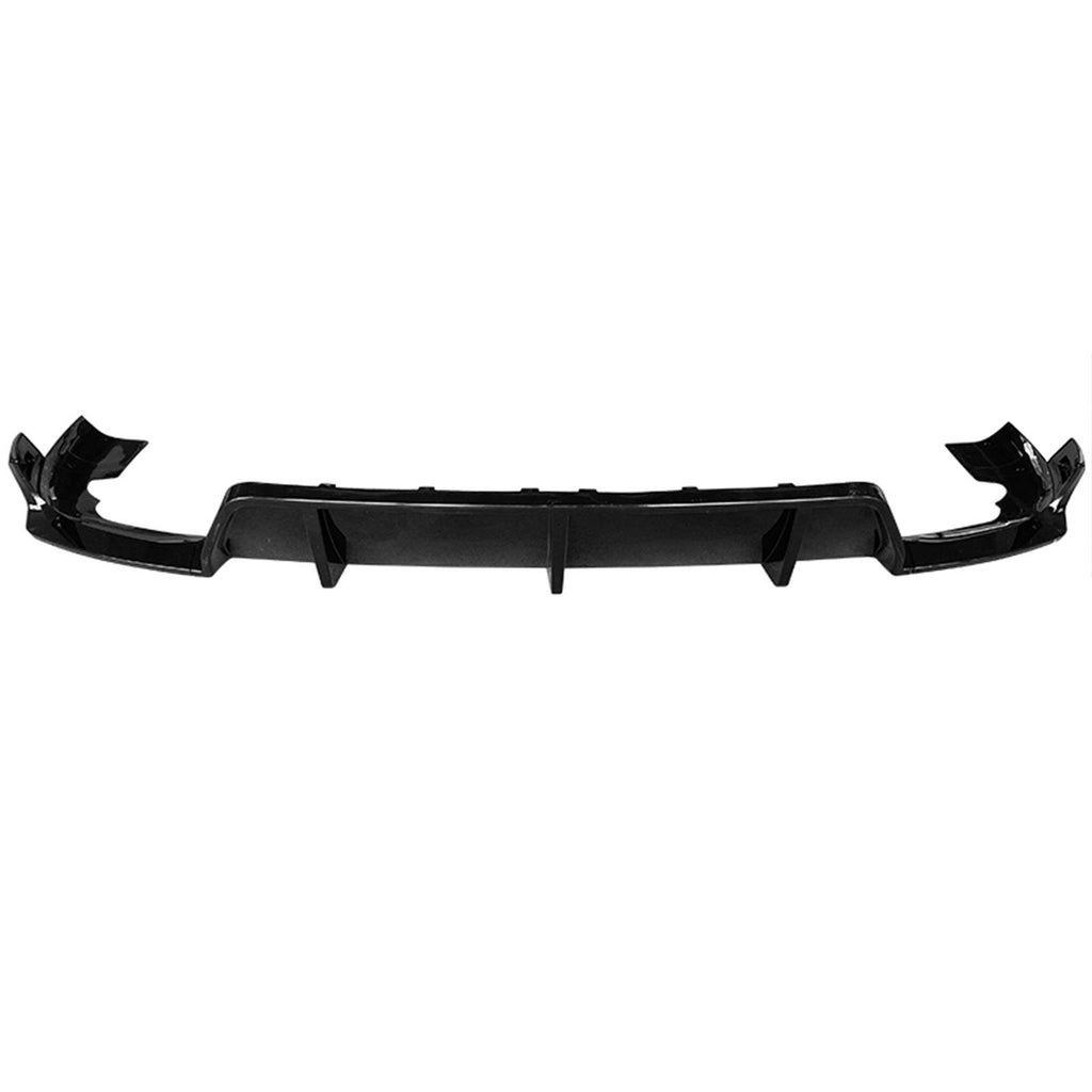 NINTE For 2020 - 2024 BMW G06 X6 M Sport Rear Diffuser Lip Gloss Black/Carbon Fiber Look - NINTE