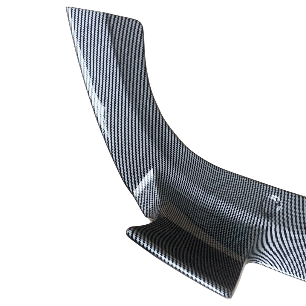 NINTE For 2020 - 2024 BMW G06 X6 M Sport Rear Diffuser Lip Gloss Black/Carbon Fiber Look - NINTE