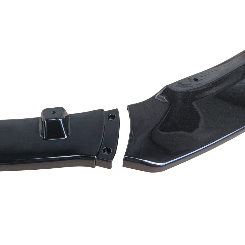 NINTE For 2014 - 2018 Mazda 3 Sedan Axela Front Bumper Lip Body Kit Spoiler Gloss Black - NINTE