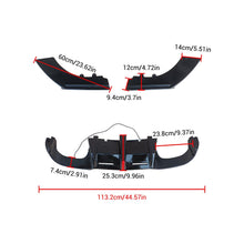 Laden Sie das Bild in den Galerie-Viewer, NINTE For 2016 - 2022 BMW 2 Series F87 M2 Rear Bumper Diffuser Lip W/ Light - NINTE