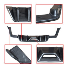 Laden Sie das Bild in den Galerie-Viewer, NINTE Rear Diffuser Fit For 2015 - 2017 Ford Mustang HN Style Rear Bumper Diffuser ABS Rear Bumper Diffuser Rear Bumper - NINTE