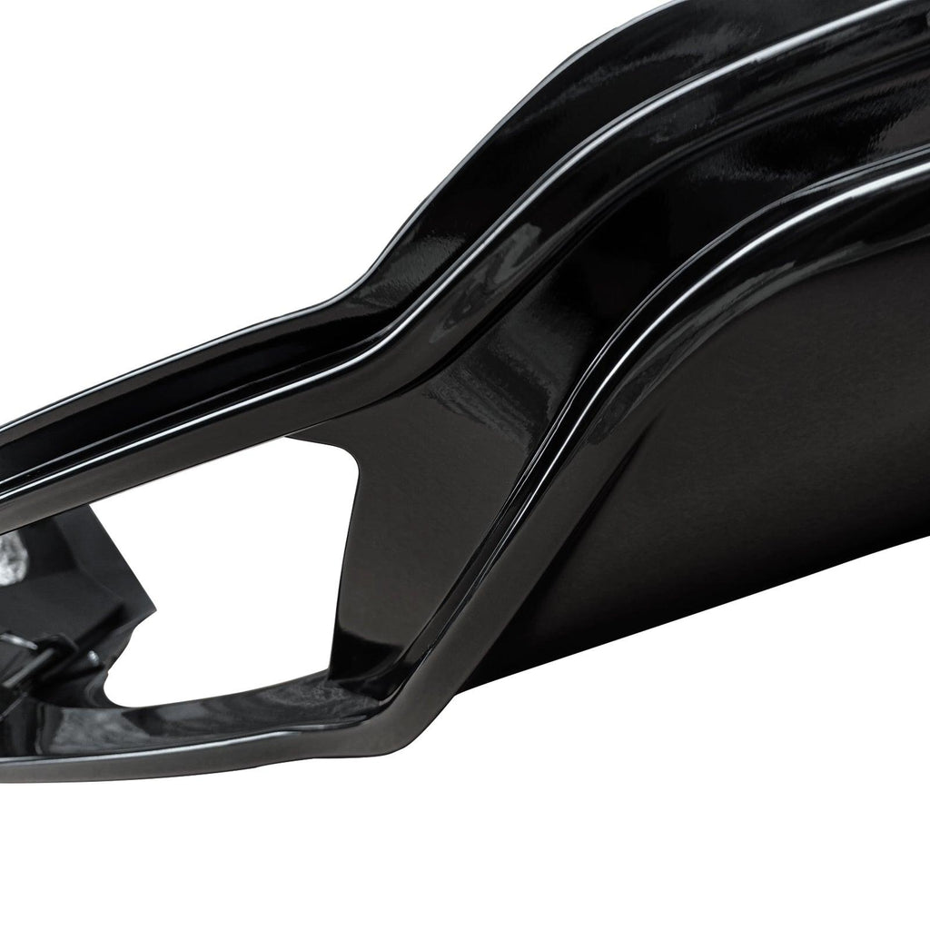 NINTE Rear Bumper Lip For 2022 - 2025 11th Gen Honda Civic Hatchback Rear Diffuser Gloss Black - NINTE