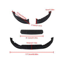Cargar imagen en el visor de la galería, NINTE For 2021 - 2023 BMW G30 530i 540i M550i M Sport LCI FD Style Glossy Black Front Lip Splitter - NINTE