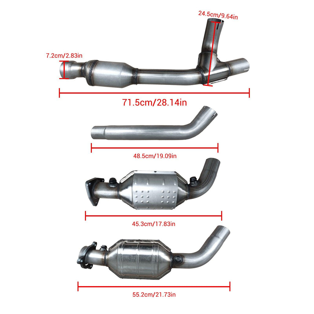 NINTE For 2014 - 2018 Chevrolet Silverado 1500 5.3L/4.3L /4.8L catalytic converter EPA - NINTE