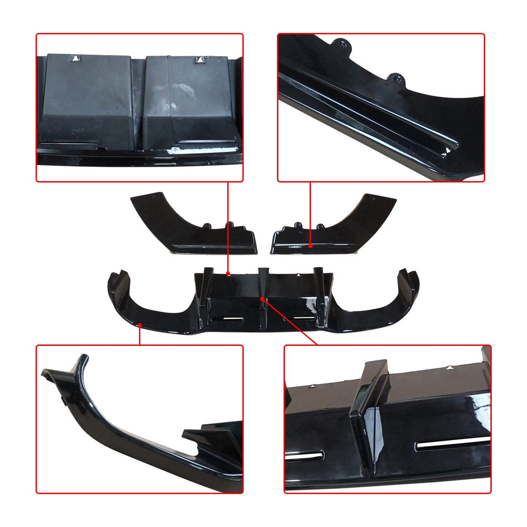 NINTE MTC Style Rear Diffuser For 2016 - 2021 BMW 2 Series F87 M2 M Sport - NINTE