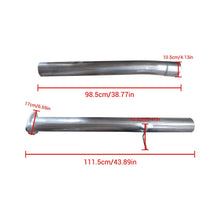 Load image into Gallery viewer, NINTE For 4''/5'' 2013 - 2018 6.7 Cummins DPF Delete Race Pipe Dodge Ram 2500/3500 - NINTE