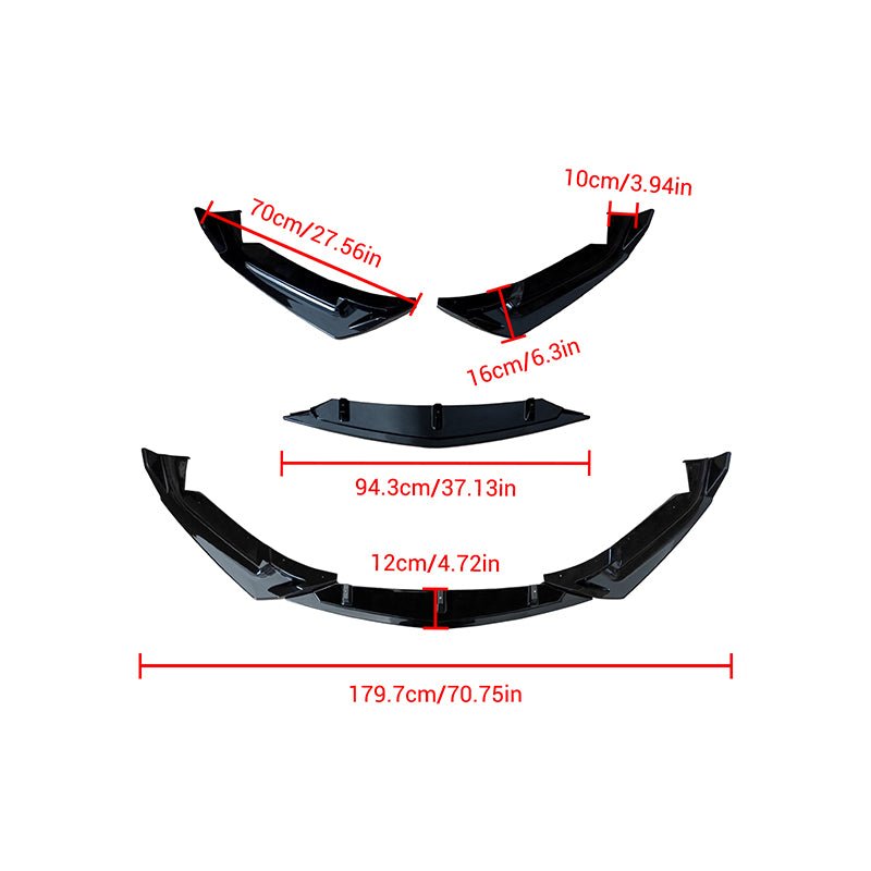 NINTE Front Lip For 2020 - 2025 Cadilac CT5 V - NINTE